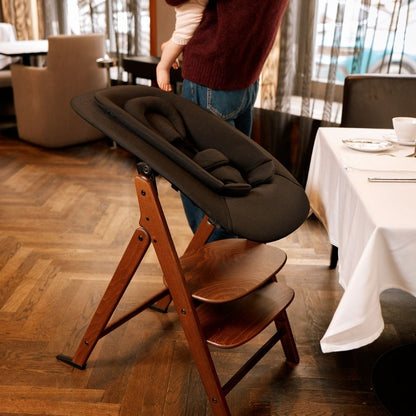 Cybex Eetstoel Click & Fold 4-in-1 All Natural Dark
