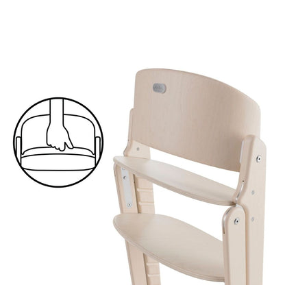 Cybex Eetstoel Click & Fold All Natural Light