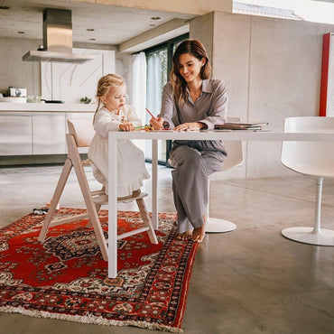 Cybex Eetstoel Click & Fold All Natural Light