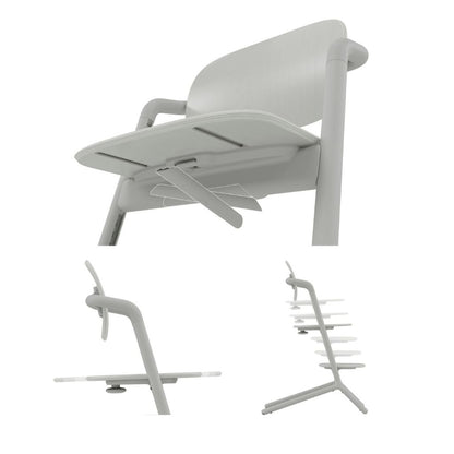 Cybex Eetstoel Lemo 4-in-1 Suede Grey