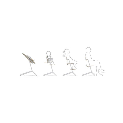 Cybex Eetstoel Lemo 4-in-1 Sand White
