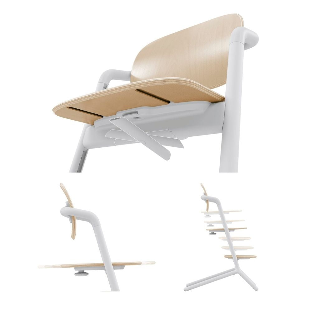 Cybex Eetstoel Lemo 4-in-1 Sand White