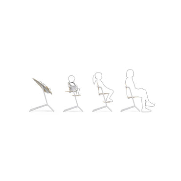 Cybex Eetstoel Lemo 2 Sand White