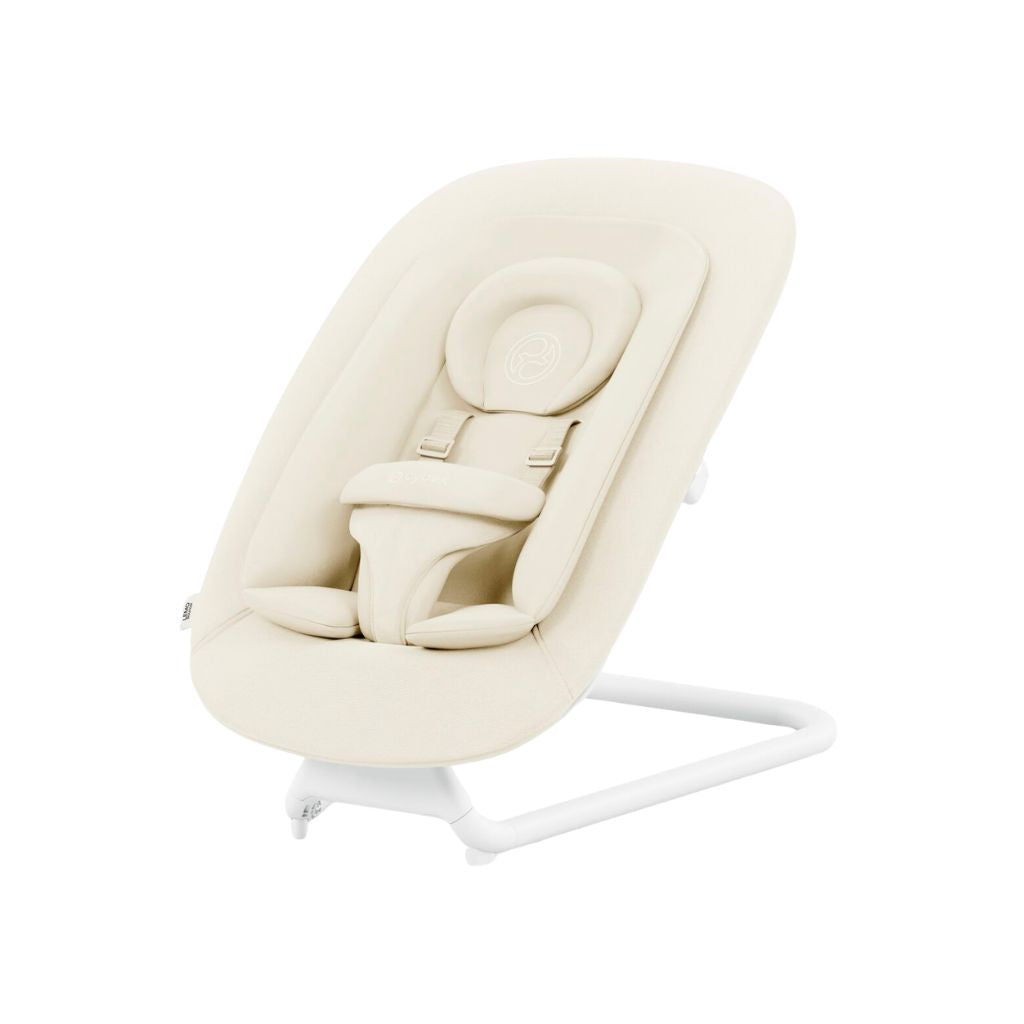 Cybex Relax Bouncer Gold Canvas White