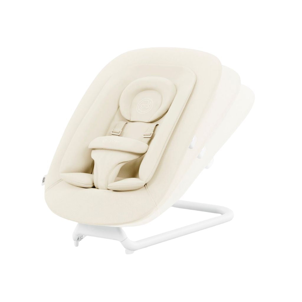 Cybex Relax Bouncer Gold Canvas White