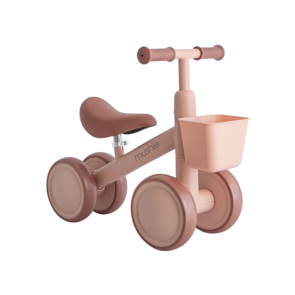Mushie Loopfiets Mini Blush Pink