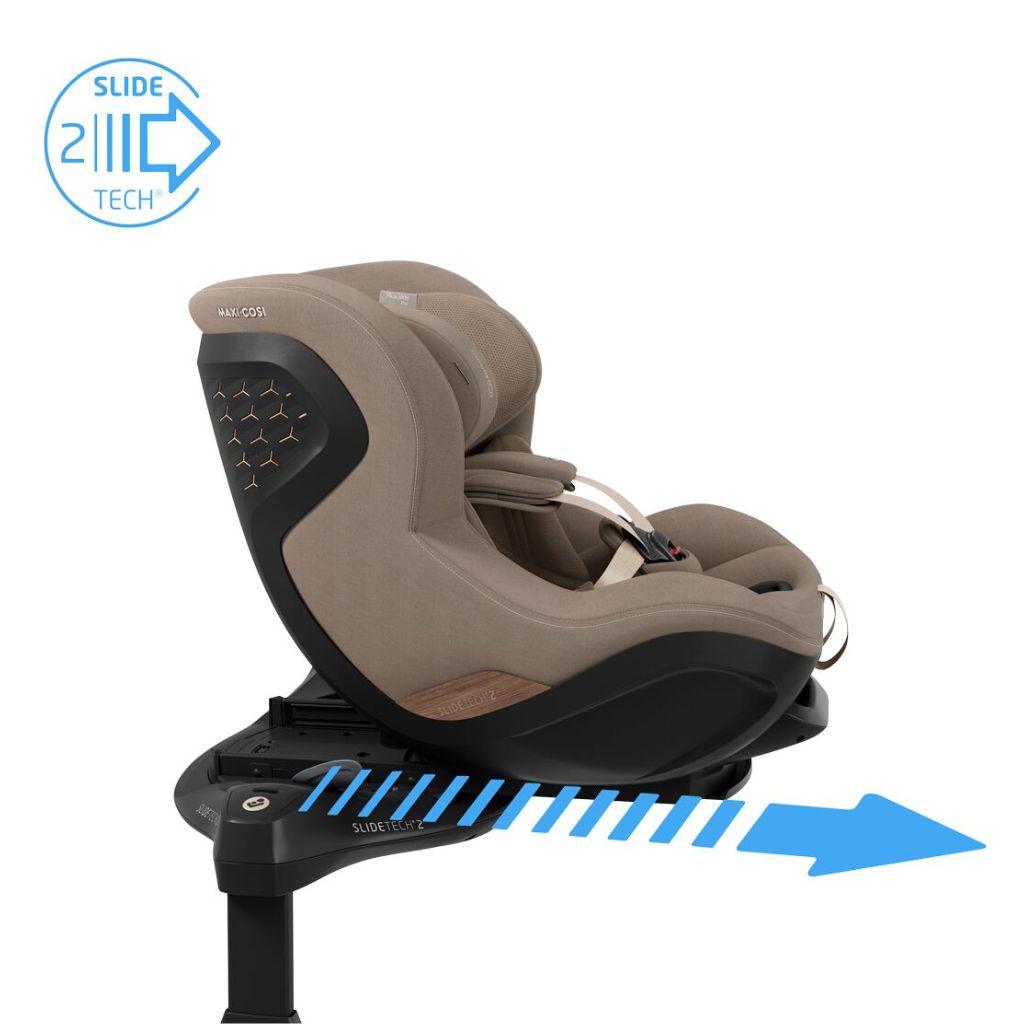 Maxi-Cosi Siège Auto Mica Slide Pro Groupe 0+/1 Authentic Truffle