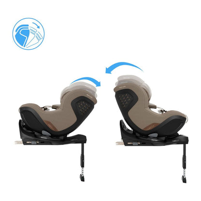Maxi-Cosi Siège Auto Mica Slide Pro Groupe 0+/1 Authentic Truffle