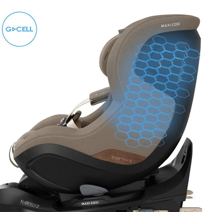 Maxi-Cosi Siège Auto Mica Slide Pro Groupe 0+/1 Authentic Truffle