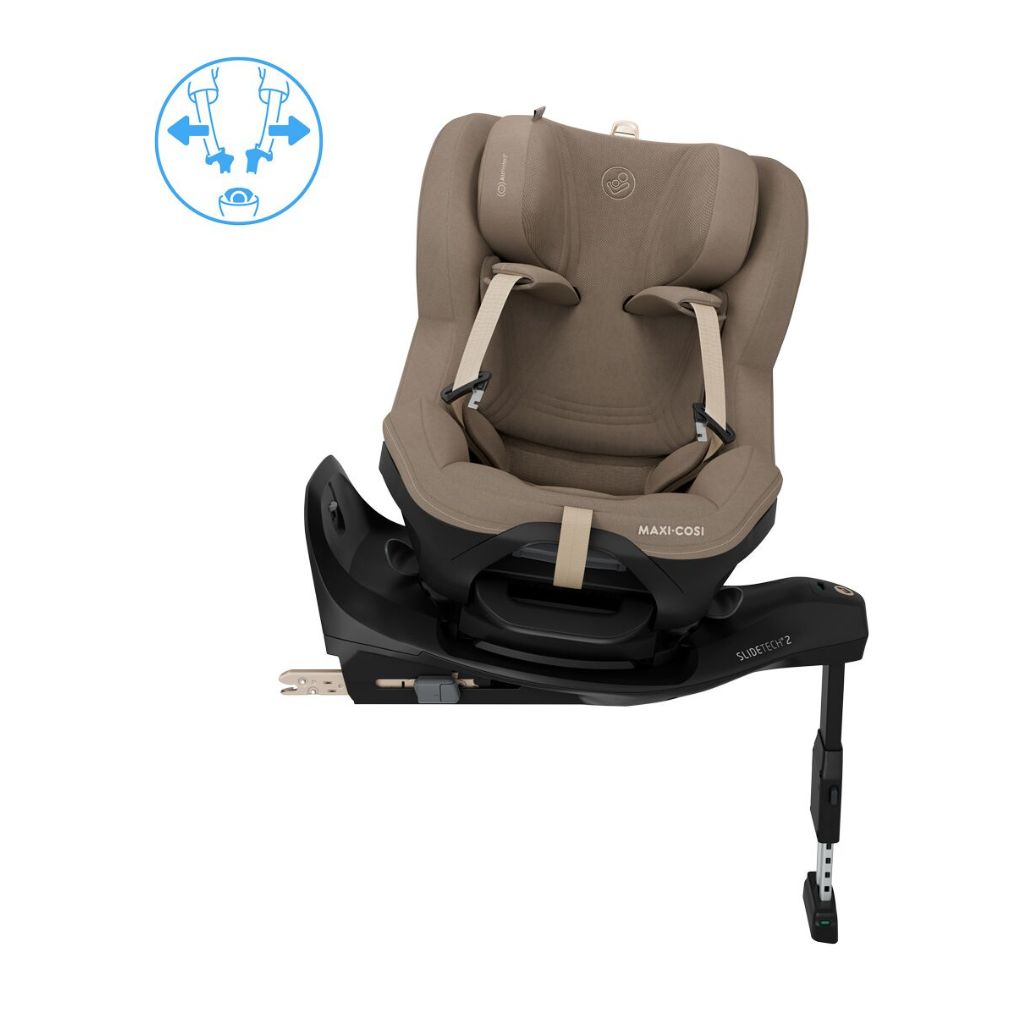 Maxi-Cosi Siège Auto Mica Slide Pro Groupe 0+/1 Authentic Truffle