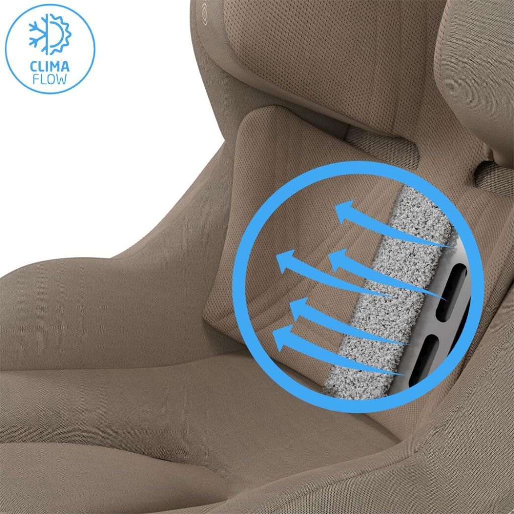 Maxi-Cosi Siège Auto Mica Slide Pro Groupe 0+/1 Authentic Truffle