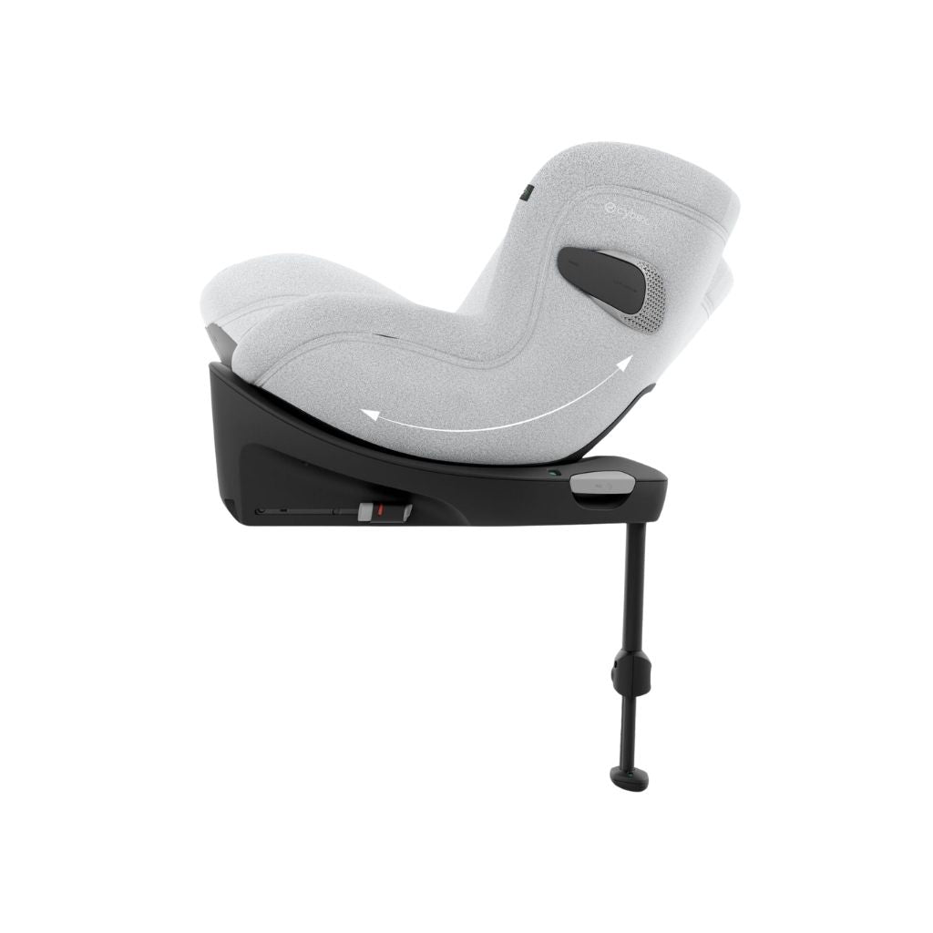 Cybex Siège Auto Sirona Ti I-Size Plus Groupe 0+/1 Platinum White