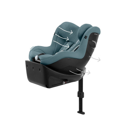 Cybex Siège Auto Sirona Gi i-Size Plus Groupe 0+/1 Stormy Blue