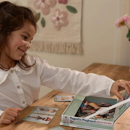 Little Dutch Magnetisch Speelbord Dress-Up Jim & Rosa Multi
