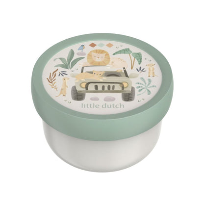 Mepal Boîte à Fruits Campus Safari Friends Vert 300 ml
