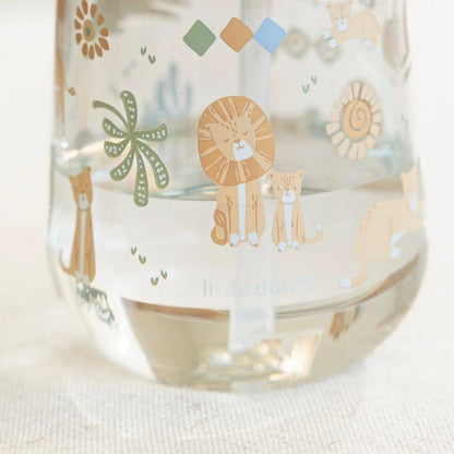 Mepal Drinkbeker Met Rietje Mio Safari Friends Groen 300 ml