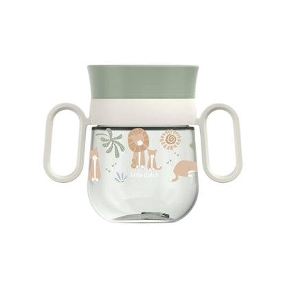 Mepal Gobelet d'apprentissage 360° Mio Safari Friends Vert 200 ml
