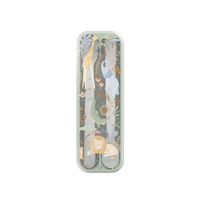 Mepal Oefenlepels Mio Safari Friends Groen – 2 Stuks