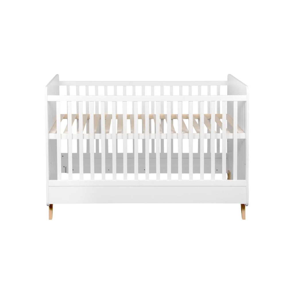 Quax Lit Enfant LOFT Lit évolutif Lg 70 x L 140 cm White 