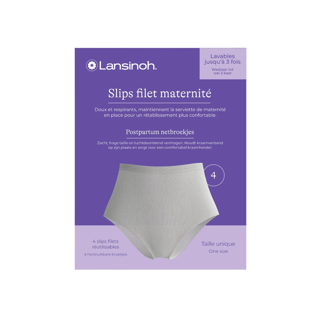 Lansinoh Postpartum Netbroekjes – 4 Stuks