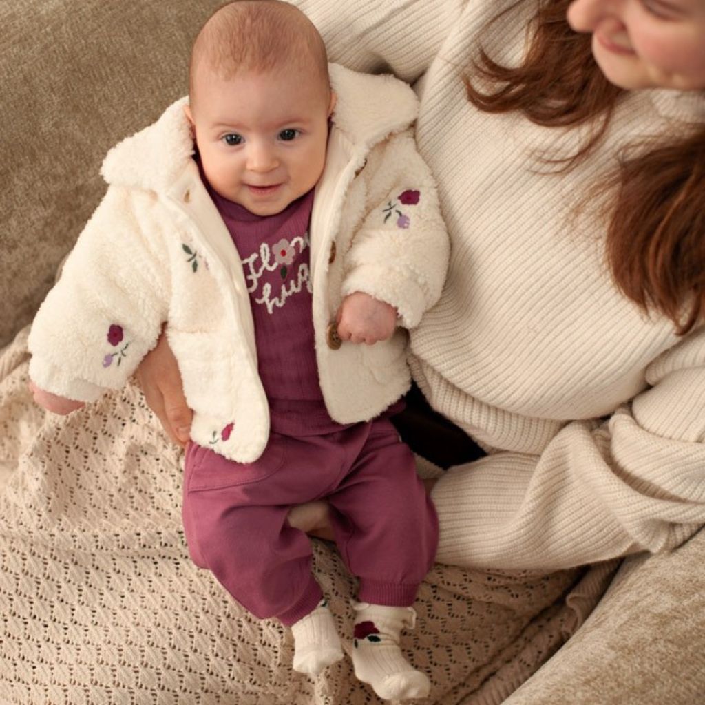Feetje Chaussettes Afternoon Tea Filles Creme T 68-74