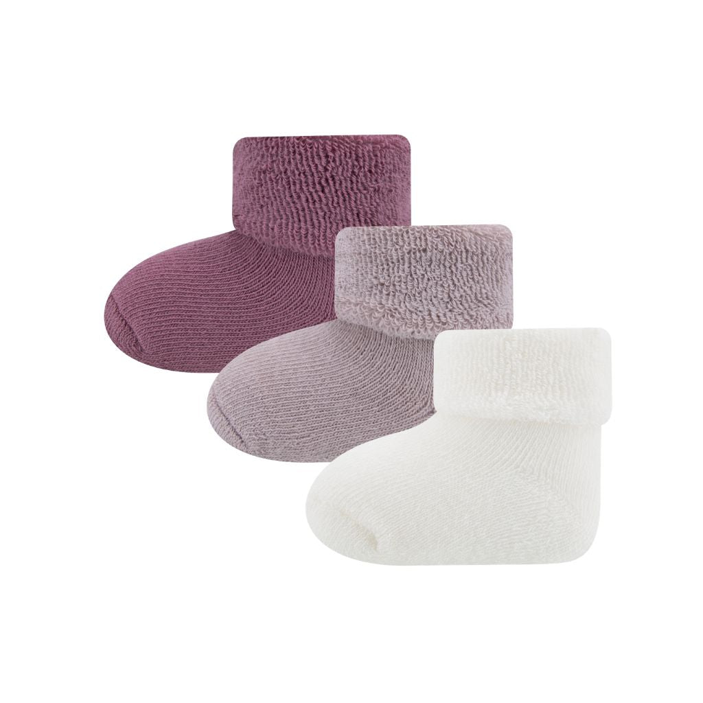 Ewers Sokken ONESIZE Uni / Ringlet Latte Rose – 3 Paar