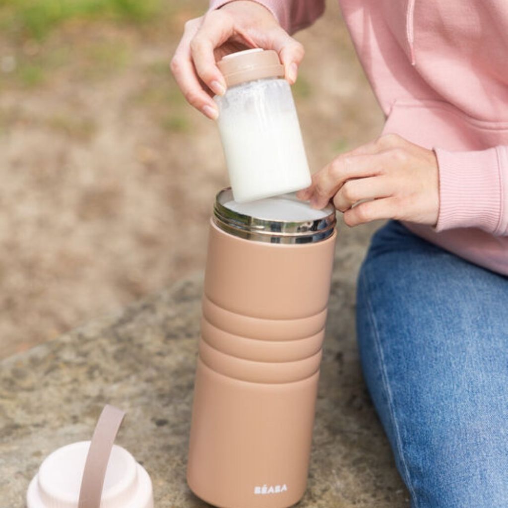 Béaba Glacière Portable Pour Lait Maternel Praline