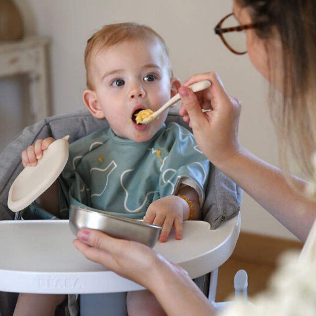 Béaba Snackbox Roestvrij Staal Natural – Set 3 Stuks