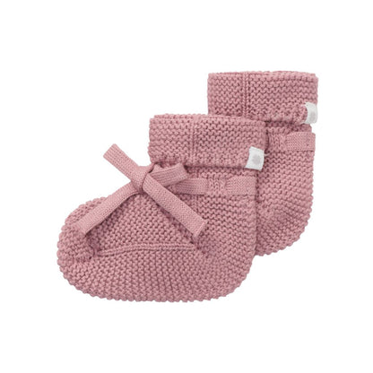 Noppies Chaussettes Booties Knit Deauville Mauve Unisex 0 - 12 m
