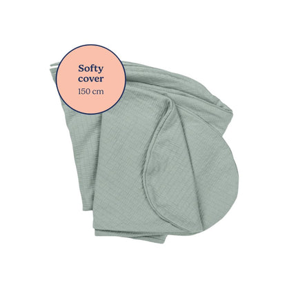 Doomoo Hoes Voor Borstvoedingskussen Softy Tetra Jersey Green