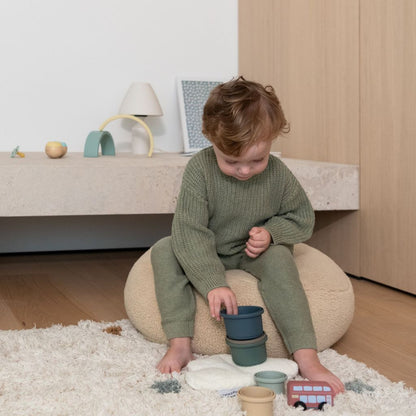 Doomoo Relax Cover Pour Coussin d'allaitement Teddy Biscuit
 