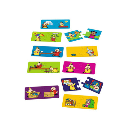 Studio 100 Bumba Puzzle 10-en-1 Les Contraires Multi 
