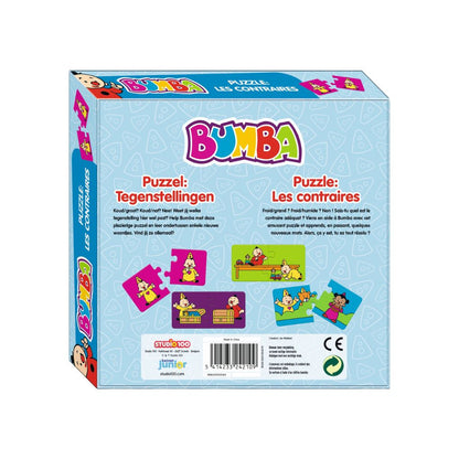 Studio 100 Bumba Puzzle 10-en-1 Les Contraires Multi 