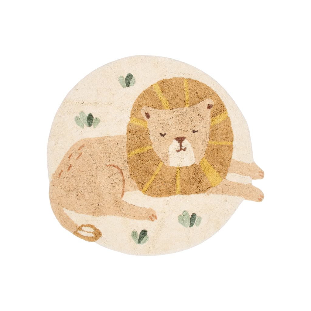 Little Dutch Tapis Lion Safari Leo Jaune 
