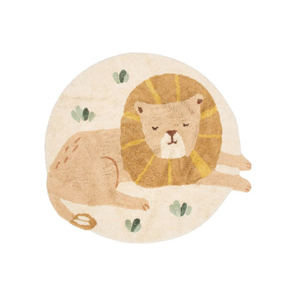 Little Dutch Tapis Lion Safari Leo Jaune 