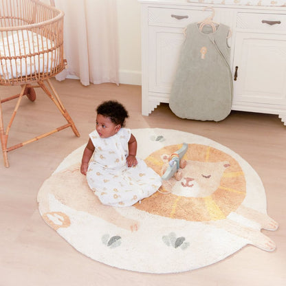 Little Dutch Tapis Lion Safari Leo Jaune 
