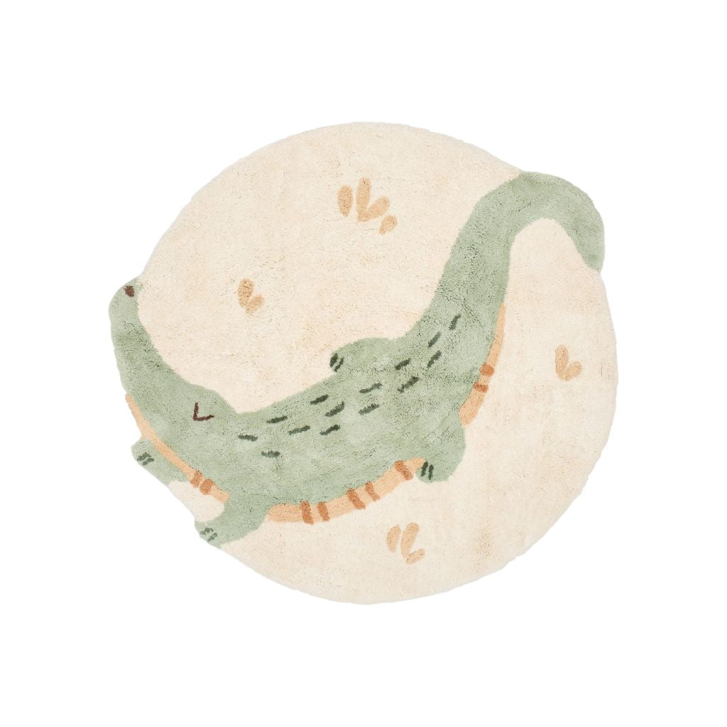Little Dutch Tapis Crocodile Safari Leo Vert 