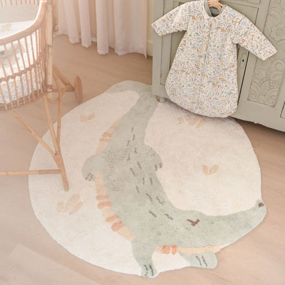 Little Dutch Tapis Crocodile Safari Leo Vert 