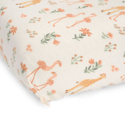 Little Dutch Drap-housse Pour Lit Blooming Safari Multi Lg 60 x L 120 cm
 