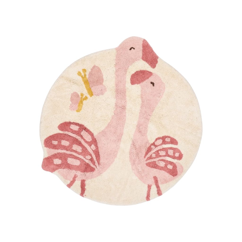 Little Dutch Tapis Flamant Rose Blooming Safari Rose