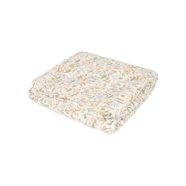 Little Dutch Fleece Couverture Pour Berceau Safari Friends Safari Wonders Multi Lg 70 x L 100 cm 