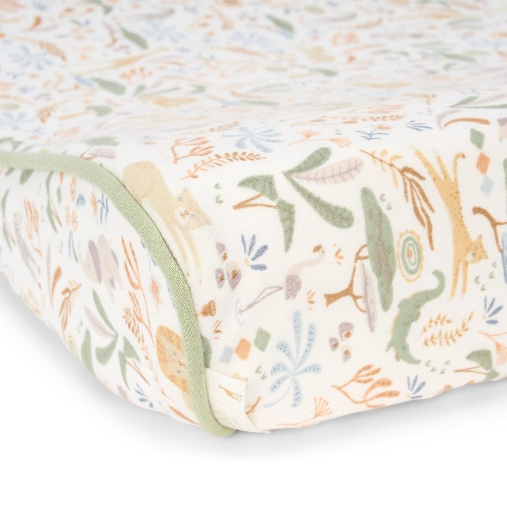 Little Dutch Housse Pour Matelas à Langer Safari Wonders Multi