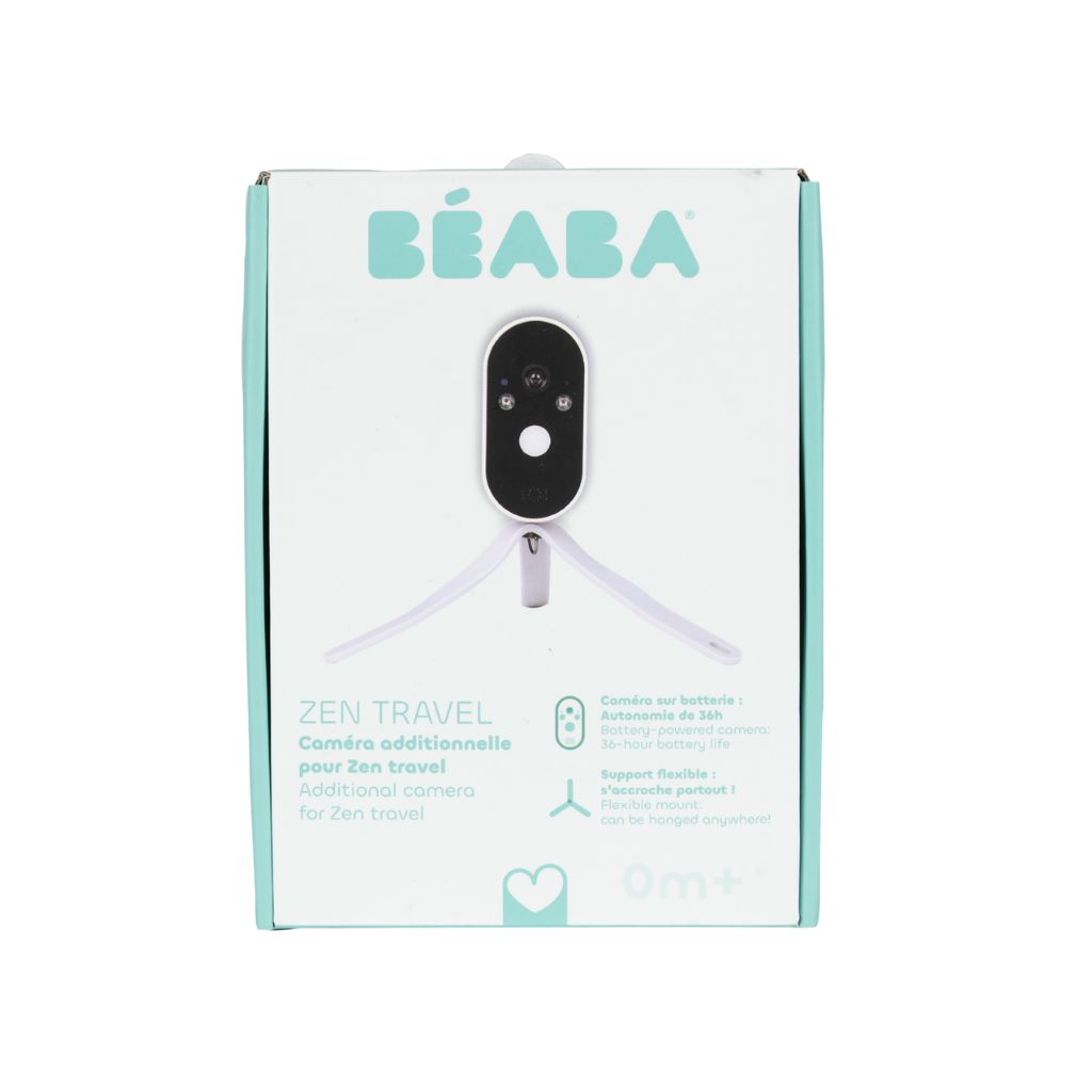 Béaba Camera Zen Travel + Trépied Tripod White 