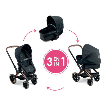 Corolle Poppen Kinderwagen Cybex Priam 3-in-1 Zwart