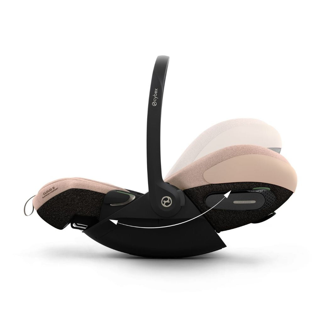 Cybex Siège-auto Portable Cloud S Groupe 0+ Cozy Beige