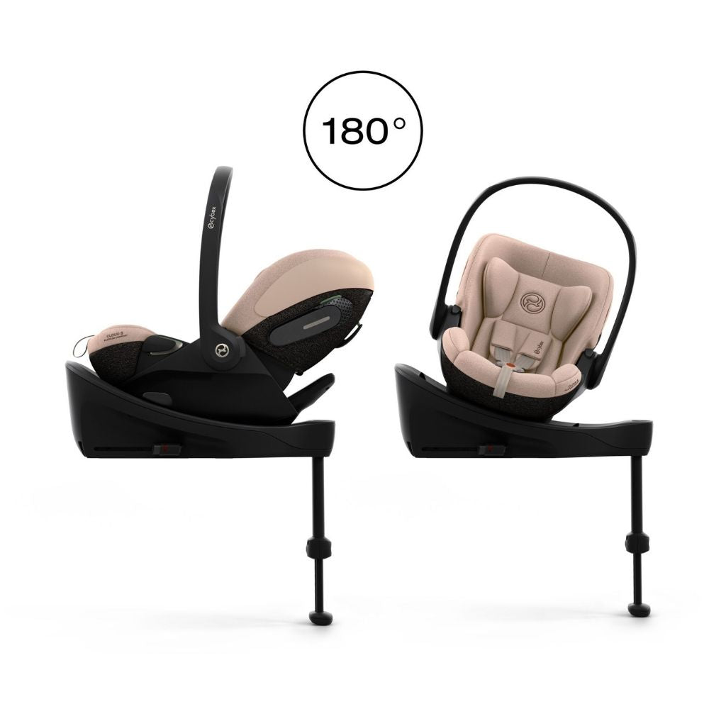 Cybex Siège-auto Portable Cloud S Groupe 0+ Cozy Beige