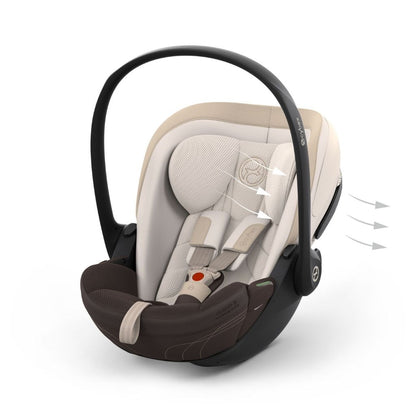 Cybex Draagbare Autostoel Cloud S Style Groep 0+ Amber Brown