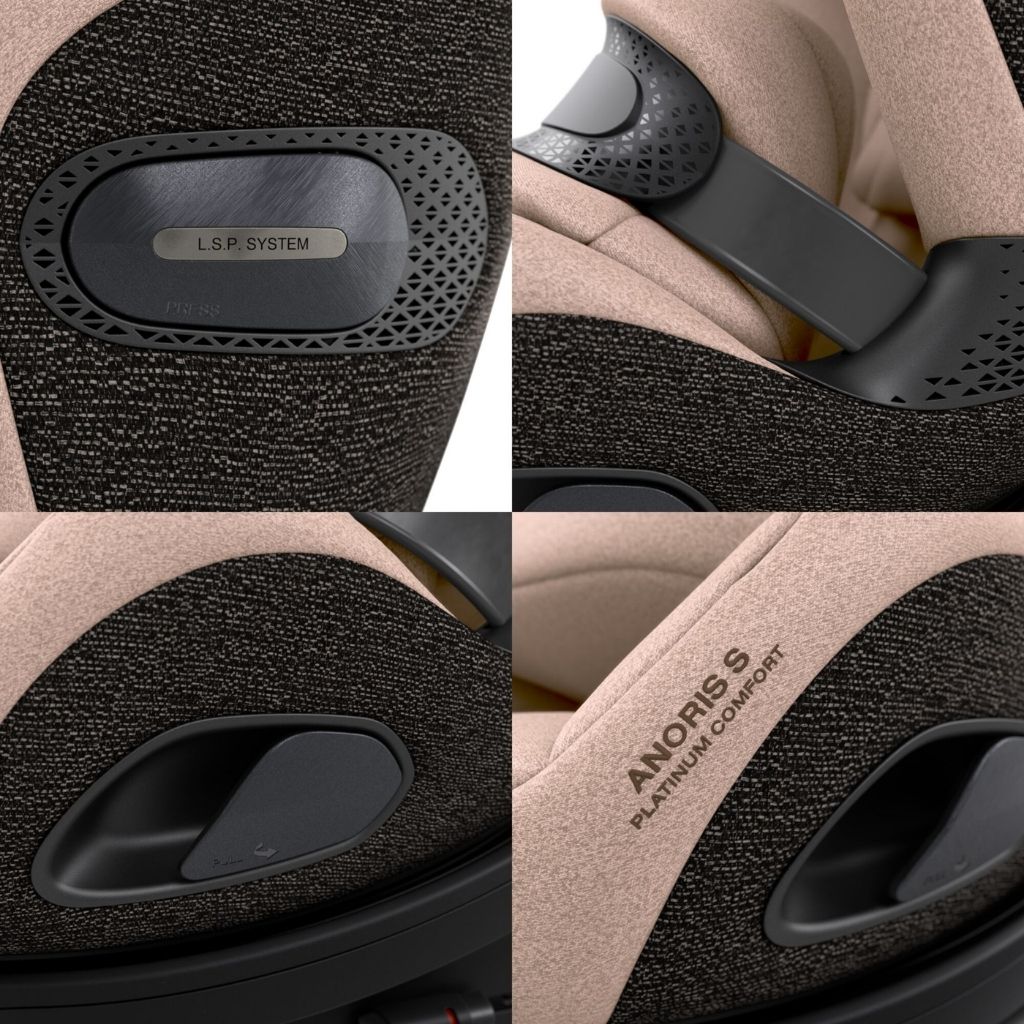 Cybex Siège Auto Anoris S Groupe 1/2/3 Cozy Beige