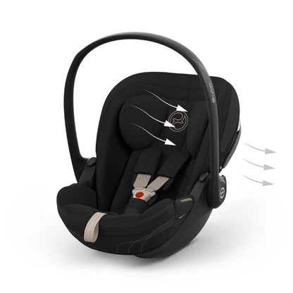 Cybex Draagbare Autostoel Cloud S Style Groep 0+ Sepia Black