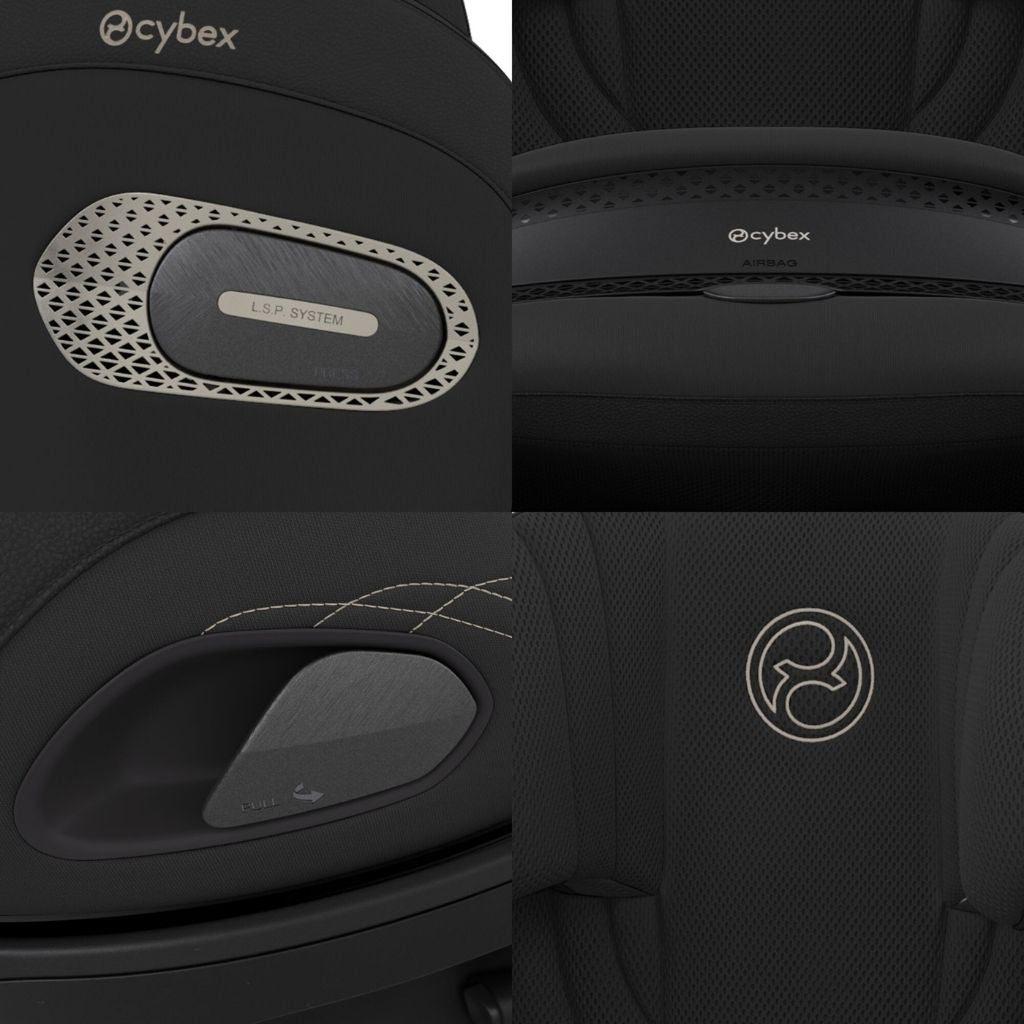 Cybex Siège Auto Anoris S Style Groupe 1/2/3 Sepia Black